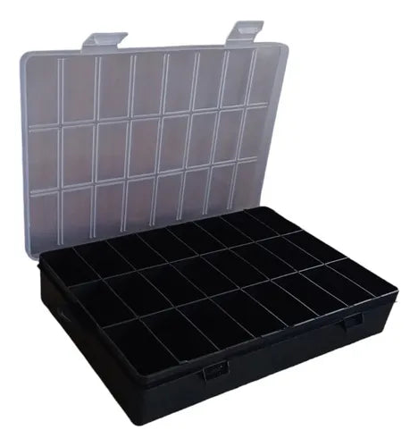 Caja organizadora con 24 compartimientos