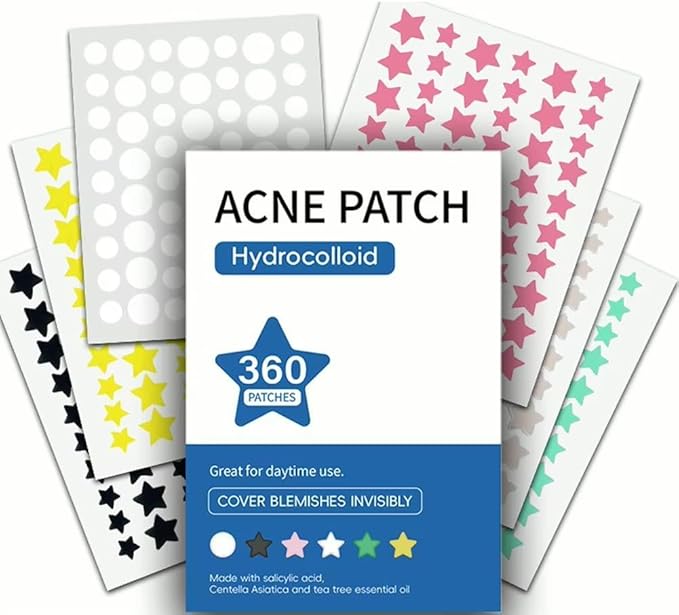 360 Parches para acné
