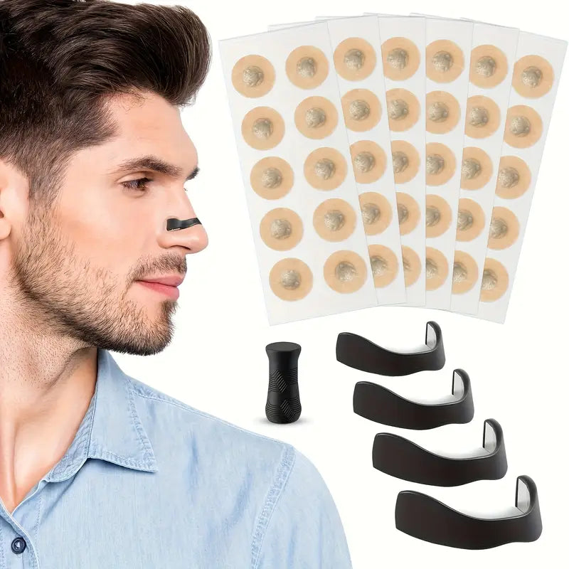 15 Tiras nasales magneticas Antironquidos